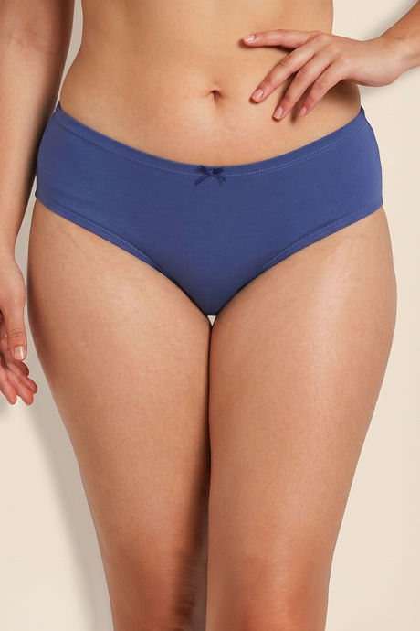 Zivame Anti-Microbial Low Rise Full Coverage Hipster Panty (Pack of 3) - Multicolor — image 10